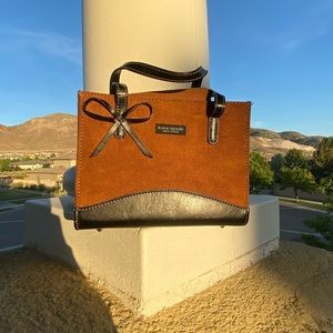 Kate Spade black and brown mini bag